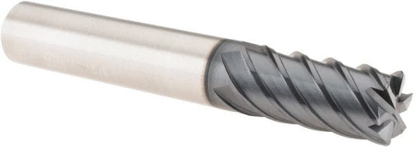 Corner Radius End Mill: 1/2