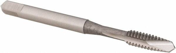 Spiral Point Tap: #10-24, UNC, 2 Flutes, Plug, 2B/3B, Vanadium High Speed Steel, Bright Finish MPN:K9323