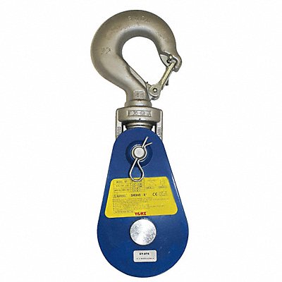 Snatch Block Swivel Hook 4000 lb. MPN:6Y-2T3