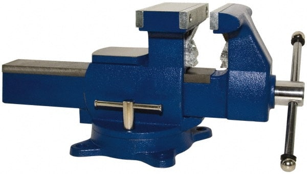 Bench & Pipe Combination Vise: 6.5