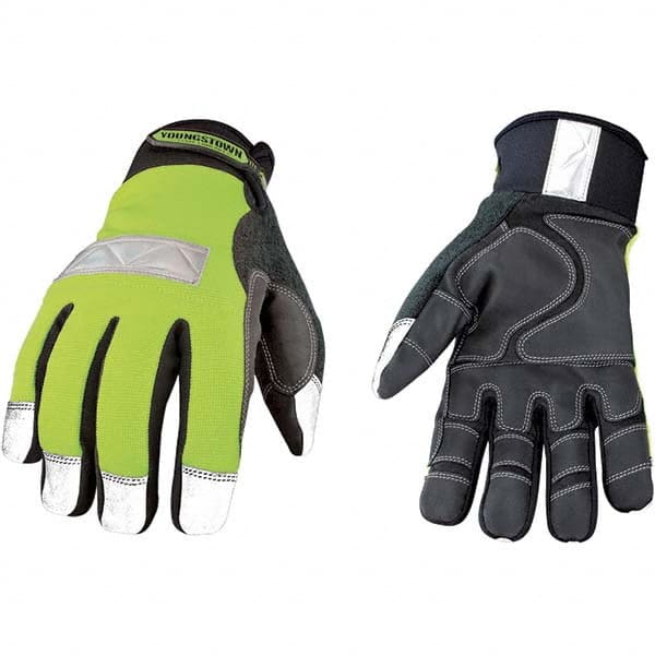 Gloves: Size XL, Micro-Fleece-Lined, Microfleece & Synthetic Leather MPN:08-3710-10-XL