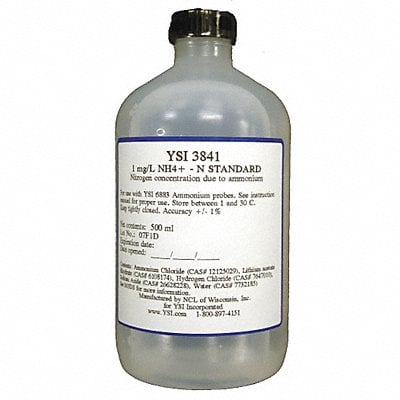 Cal Solution Ammonium 1 mg/L 500 mL MPN:3841