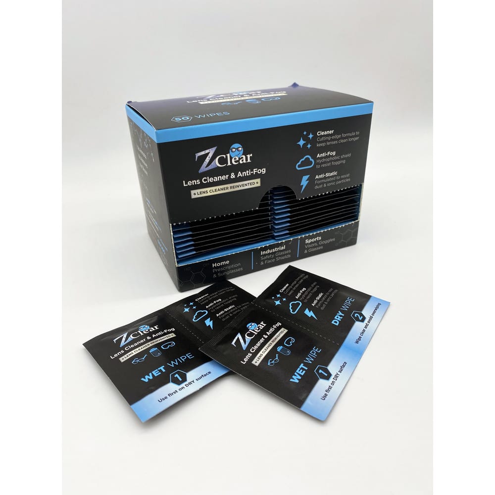 Ready to use anti-fog wipes to fight moisture in any climate. Easily reduce fingerprints, oils, and smudges on glasses. Keep glasses cleaner by preventing the buildup of dust, dirt & debris. Eliminate germs & bacteria on MPN:50501