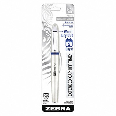 Permanent Marker Blue Fine PK6 MPN:65121