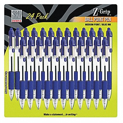 Z-Grip Ballpoint Pen Blue Med PK24 MPN:12225