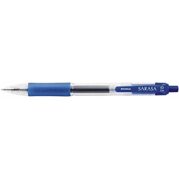 Roller Ball Pen: Conical Tip, Blue Ink MPN:46720