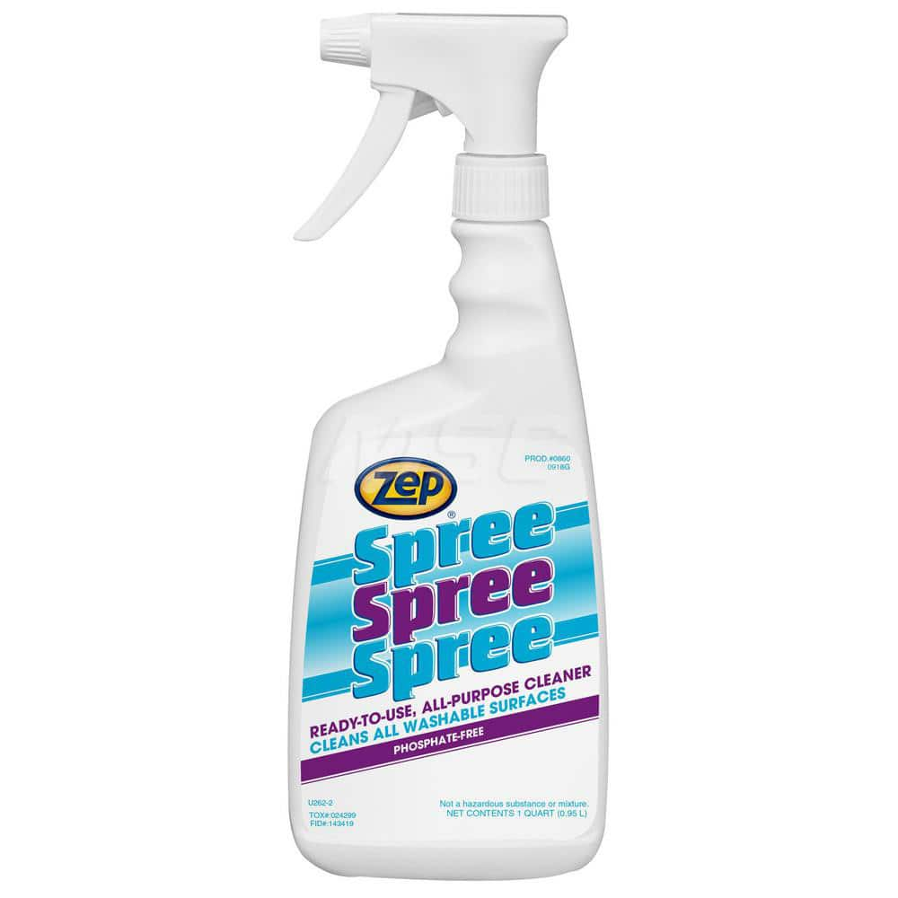 Cleaner & Degreaser:  1 qt, Trigger Spray Bottle, MPN:86016