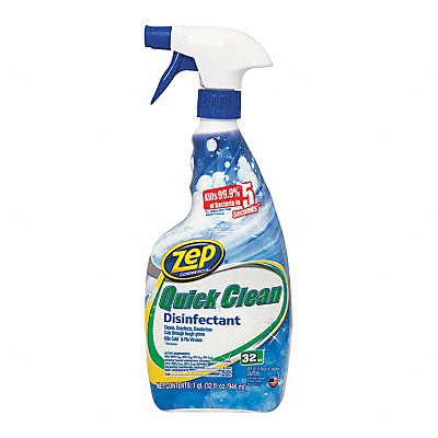 Quick Clean Disinfectant 32oz PK12 MPN:ZUQCD32