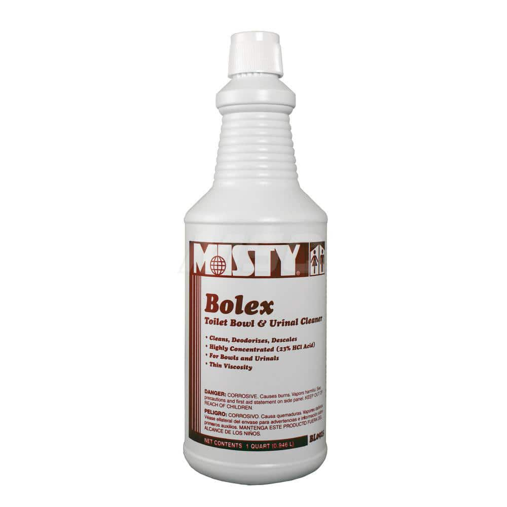 Bolex. Toilet Bowl & Urinal Cleaner, 1 quart Bottle, 12/Pack MPN:1038799