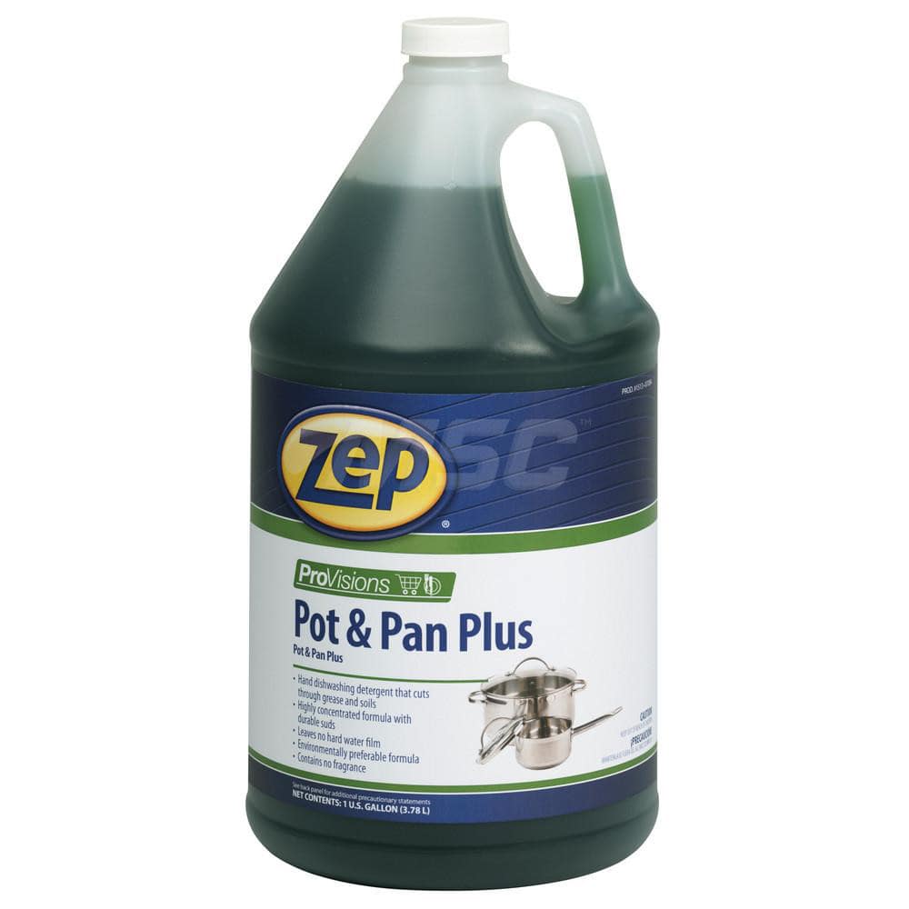 Pot and Pan Plus. 1 gallon Bottle, Green, 4/Pack MPN:151324