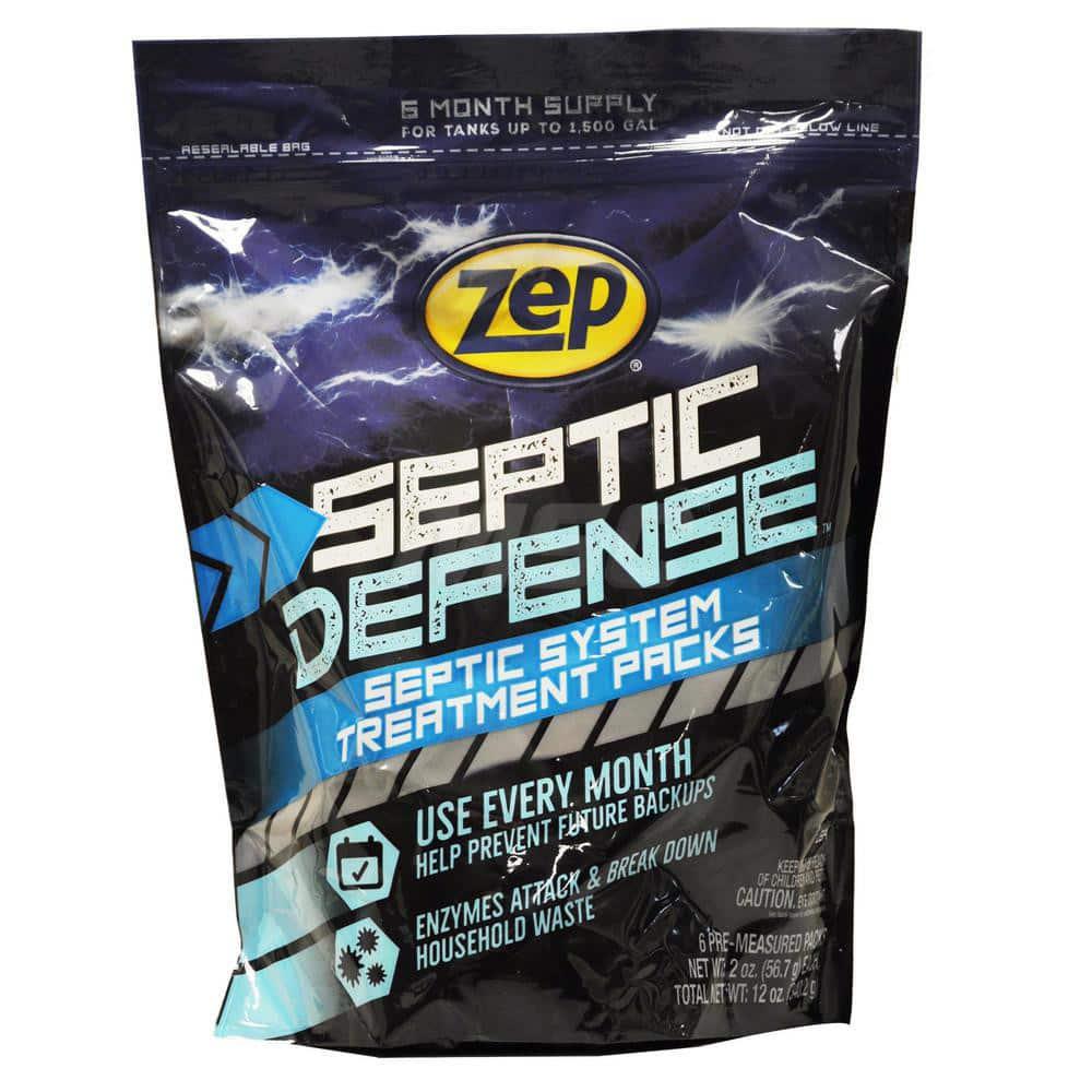 Septic Defense Septic System Treatment Packs MPN:ZSTP6