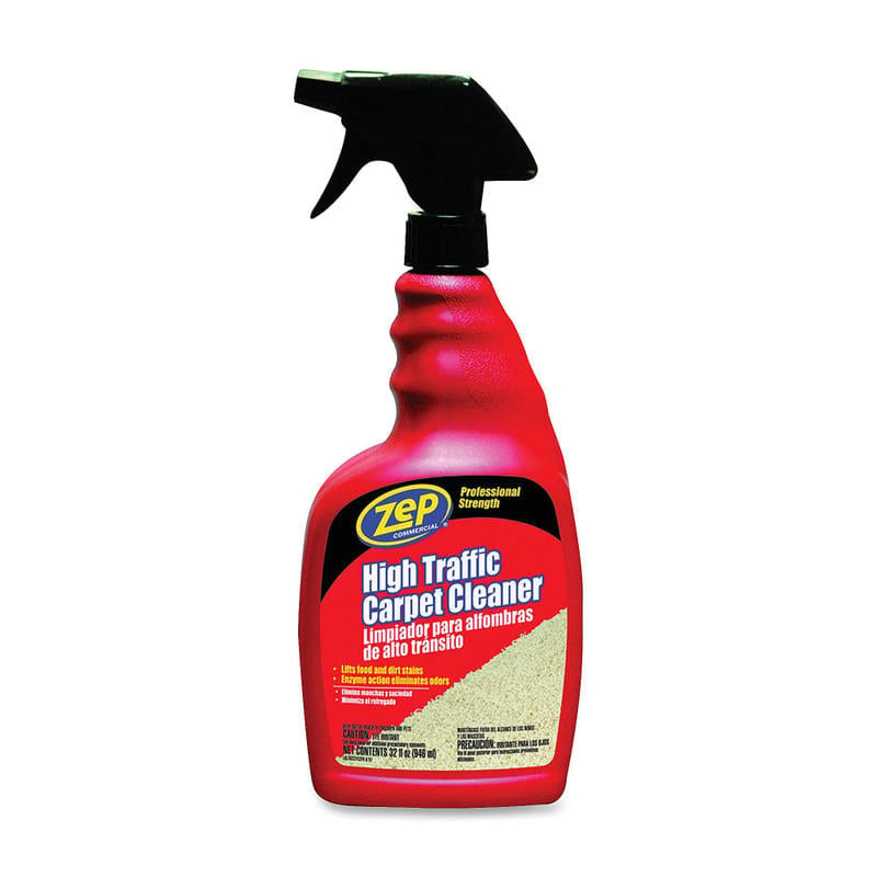 Zep High-Traffic Carpet Cleaner, 32 Oz Bottle (Min Order Qty 8) MPN:1044998