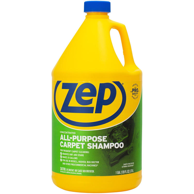 Zep Concentrated Carpet Extractor Shampoo, 125 Oz Bottle (Min Order Qty 4) MPN:ZUCEC128