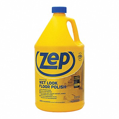 Wet Look Floor Finish 1 gal PK4 MPN:ZUWLFF128