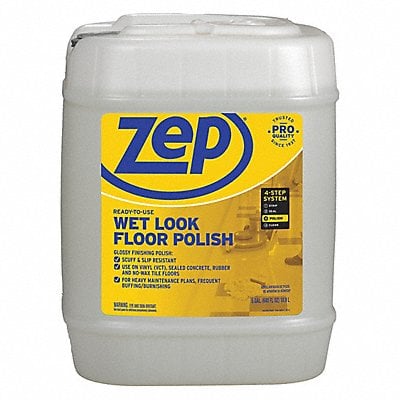 Wet Look Floor Finish 5 Gal MPN:ZUWLFF5G