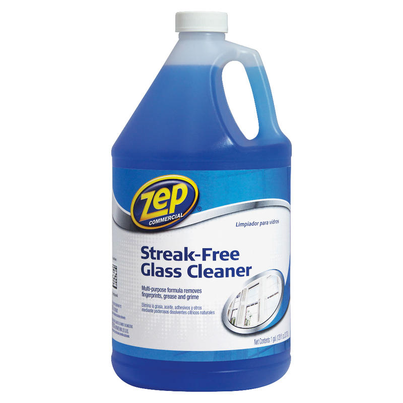 Zep Streak-Free Glass Cleaner, 128 Oz Bottle (Min Order Qty 5) MPN:ZU1120128