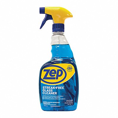 Streak-Free Glass Cleaner 32 oz PK12 MPN:ZU112032