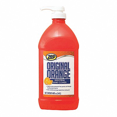 Orange Heavy-Duty Hand Cleaner 48 oz PK6 MPN:R45710