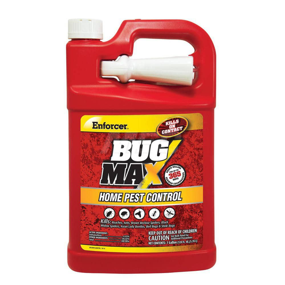 Insecticide for Ants, Bedbugs, Bees, Beetles, Fleas, Roaches, Spiders, Stink Bugs & Ticks: 128 oz Spray Bottle, Liquid MPN:EBM128