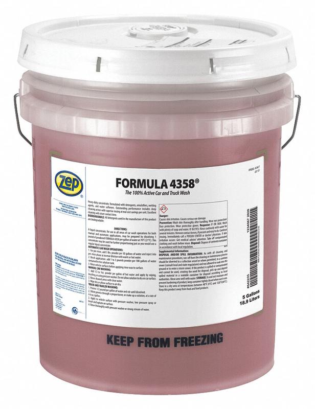 Car/Truck Wash Formula 4358 Pail MPN:40737