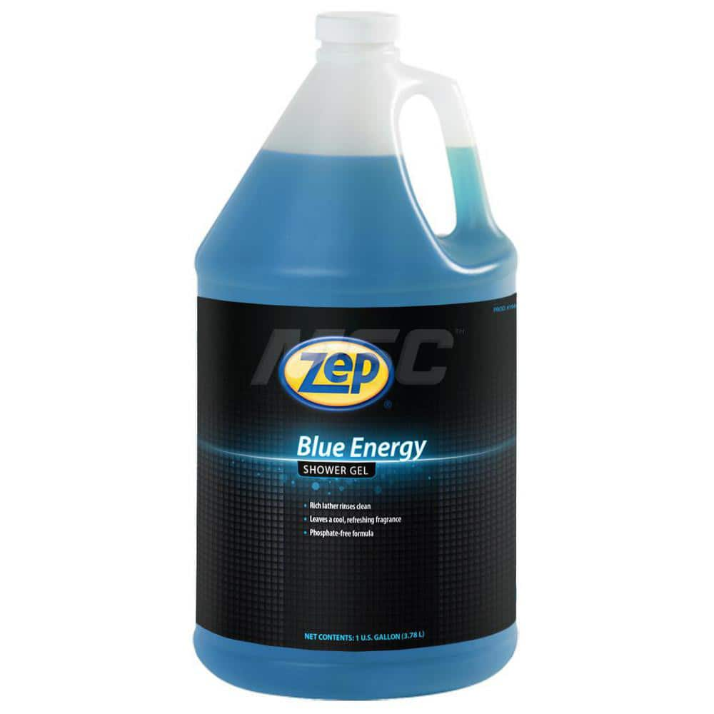 Blue Energy Shower Gel, 1 gallon Bottle, 4/Pack MPN:146624