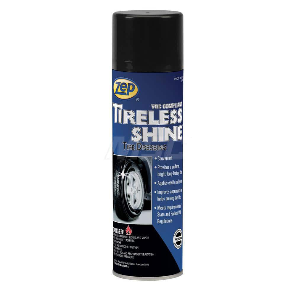 Tireless Shine Tire Dressing, 14 oz, Solvent Scent, 12/Case MPN:1801