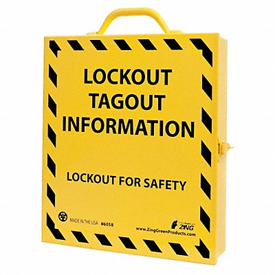 Lockout Document Case Unfilld Electrical MPN:6058