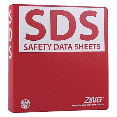 GHS SDS Binder 1-1/2 in. MPN:6030