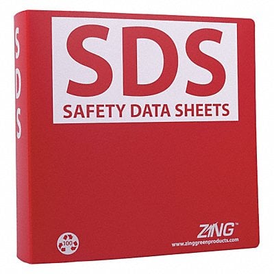 GHS SDS Binder 2-1/2 in. MPN:6031