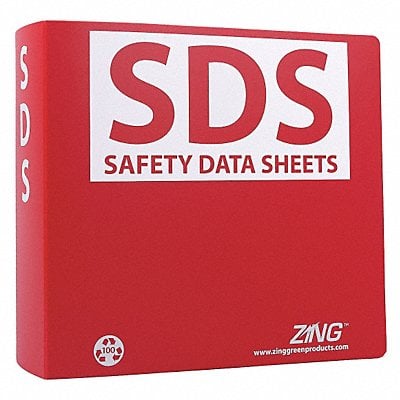 GHS SDS Binder 3 in. MPN:6032