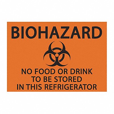 Biohazard Label 5 inx7 in PK2 MPN:1916S
