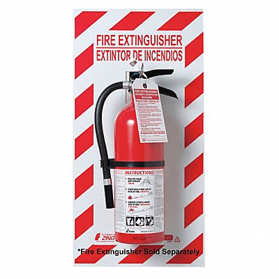 FireExtinguisher Back Plate 29x13In Glow MPN:2671