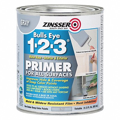 Primer Water 1 qt Gray Interior/Exterior MPN:286258