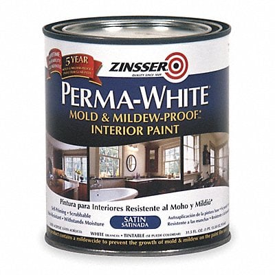 Latex Acryl InteriorWhiteSatin 1 qt MPN:2704