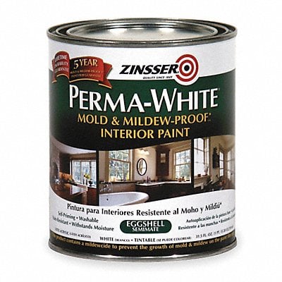 Latex Acry InteriorWhite Eggshell 1 qt MPN:2774