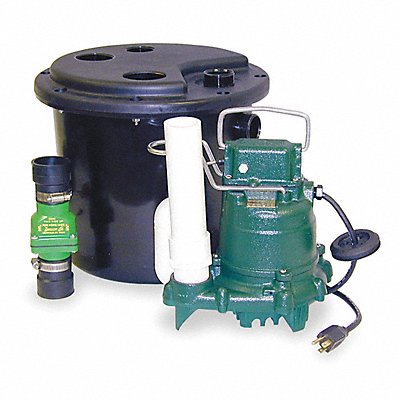 Sink Drain Pump System Integral 1/3 HP MPN:105-0001