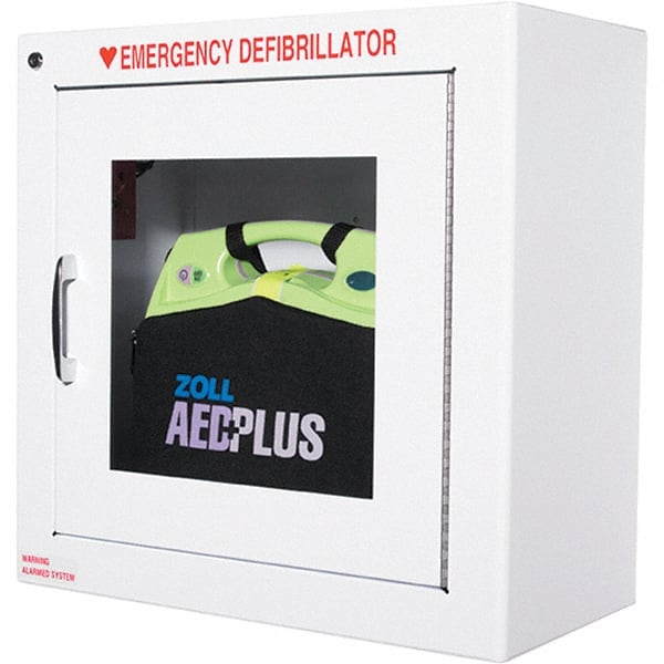 Defibrillator (AED) Accessories, Compatible AED: Zoll AED Plus , Mount Type: Wall , Overall Height: 17 , Overall Length: 9 MPN:ZOL80000855