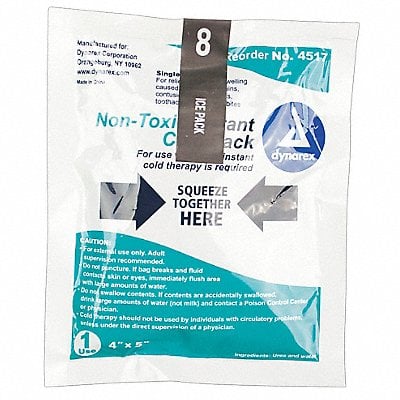 Instant Cold Compress White Disposable MPN:8911-000250-01