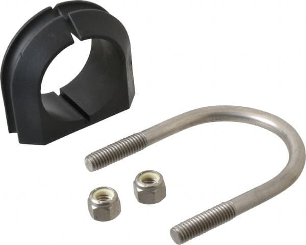 U-Bolt Clamp with Cushion: 1-1/2