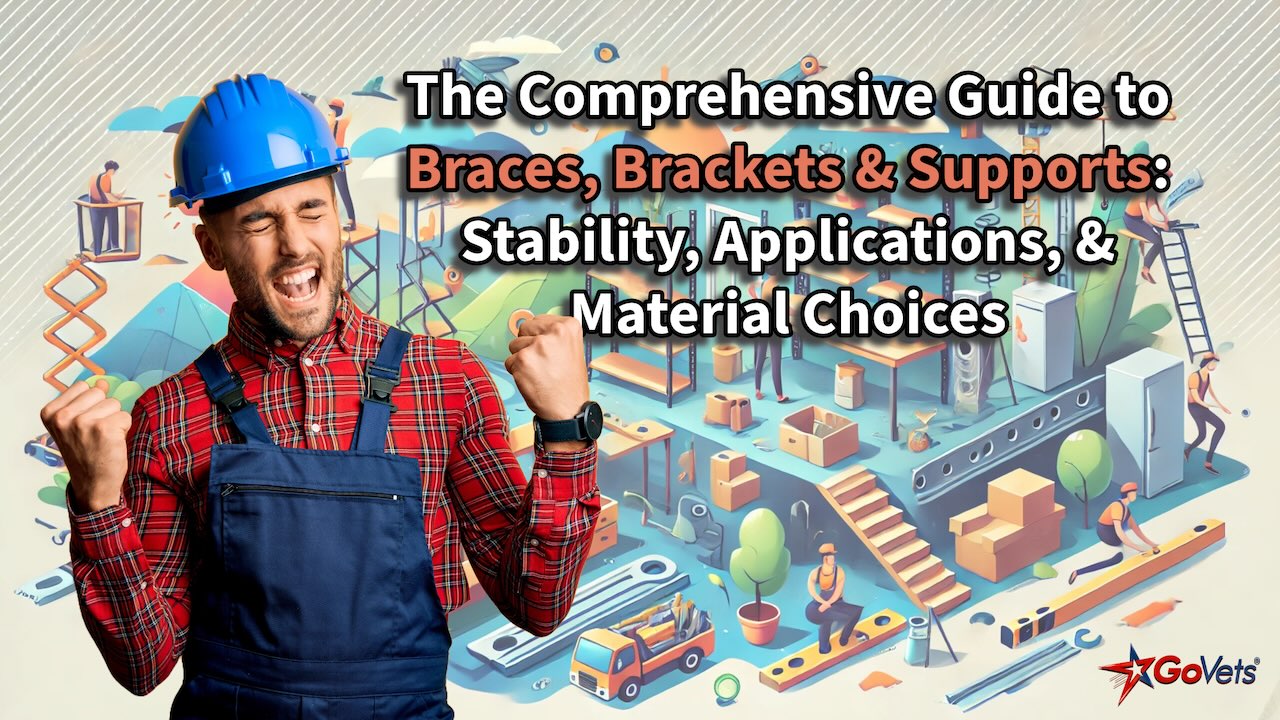 Guide to Braces, Brackets & Supports - Stability, Applications, and Material Choices - industrial person cheering - background applications