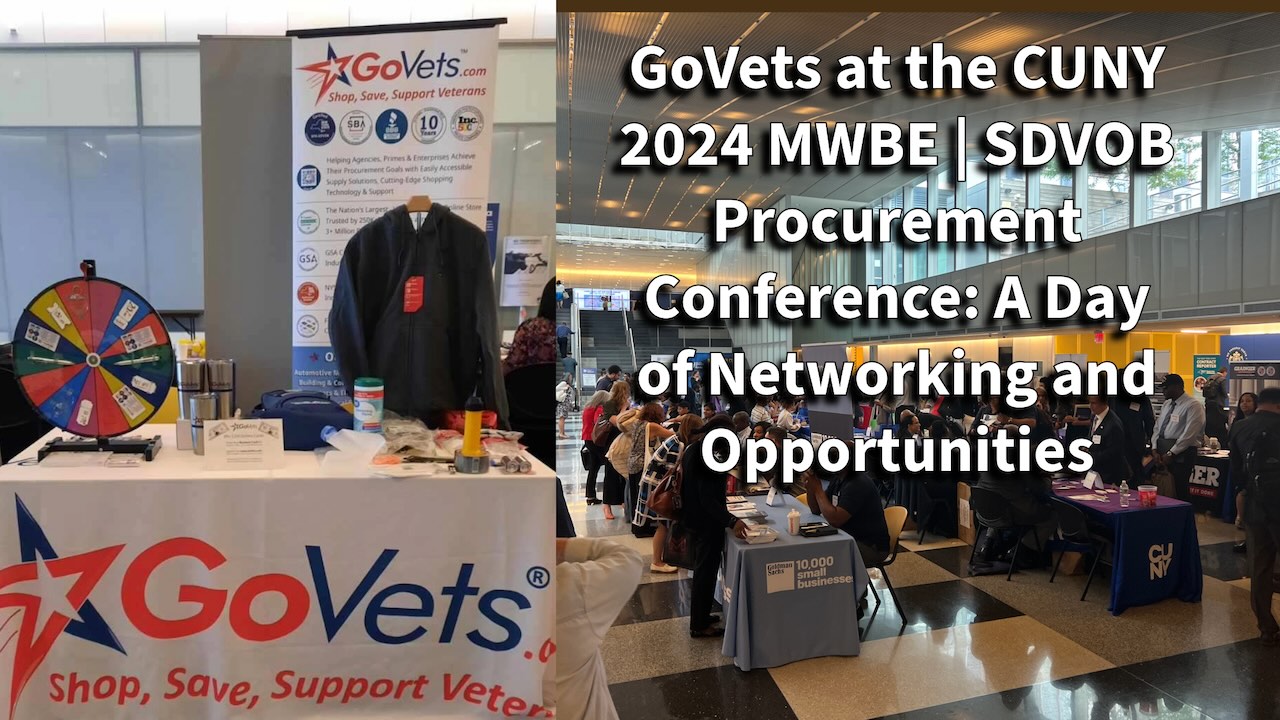 GoVets at the CUNY 2024 MWBE - SDVOB Procurement Conference