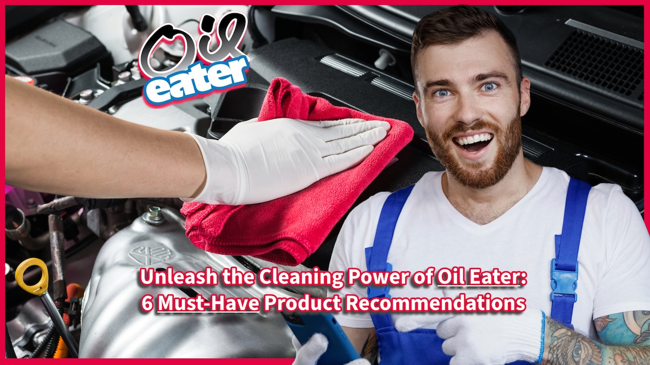 Cleaning Power - Oil Eater - mechanic - shop - oil easter - cleaning engine