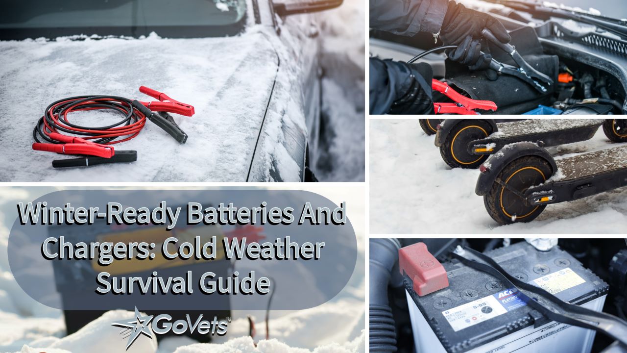 Winter ready batteries and chargers - cold weather survival guide