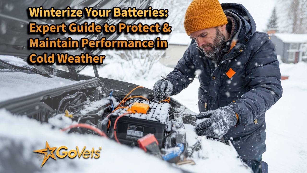 Winterize your Batteries with the help of GoVets Today